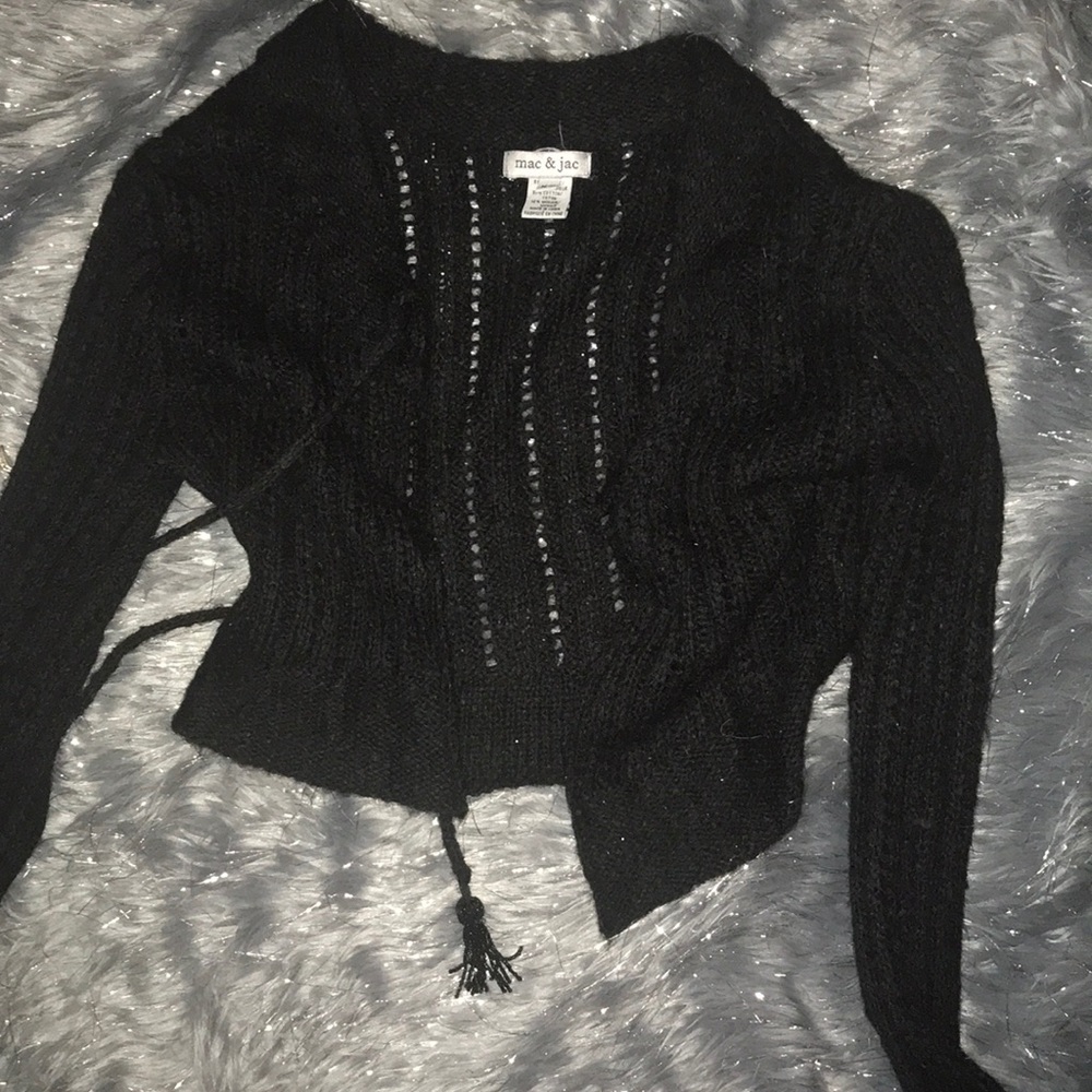 Black sweater